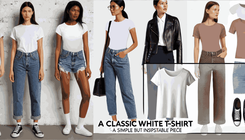 Classic White T-Shirt | 8 Timeless Wardrobe Staples