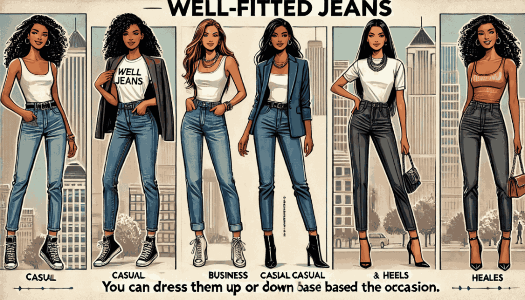 Well-Fitted Jeans | 8 Timeless Wardrobe Staples